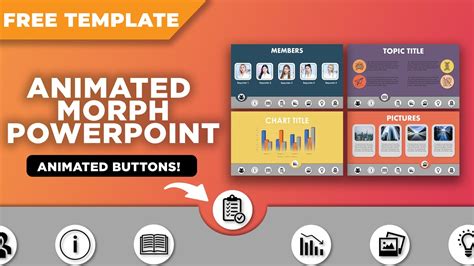 How to Make Simple Morph Animated PowerPoint [ FREE TEMPLATE ] - YouTube