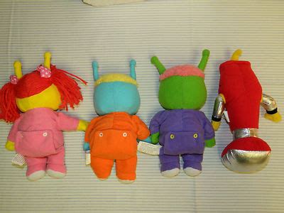 4pc Lot NWOT 2006 Greenstuff My Bedbugs Woozy Toofy Gooby J. Edgar ...