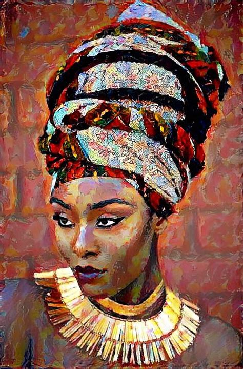 Pin by Zee J on African Pride Art | African art paintings, Africa art ...