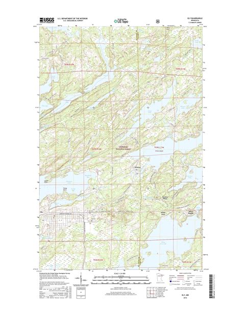 MyTopo Ely, Minnesota USGS Quad Topo Map