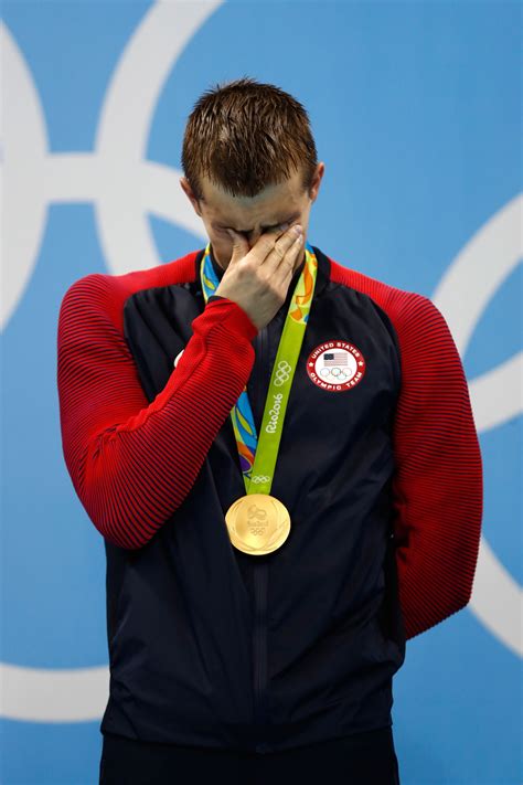 U.S. swimmer Ryan Held crying during National Anthem was a sweet Olympics moment - Outsports