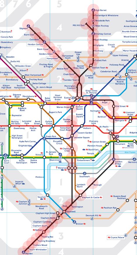 Northern Line Map London Underground Tube 861 | The Best Porn Website