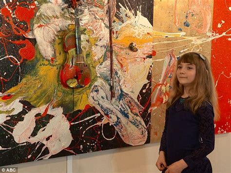 Child art prodigy Aelita Andre opens solo show in famed Russian Academy of Fine Arts Museum ...