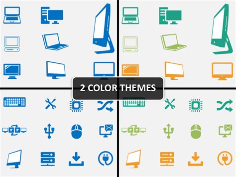 Computer Icons for PowerPoint and Google Slides - PPT Slides