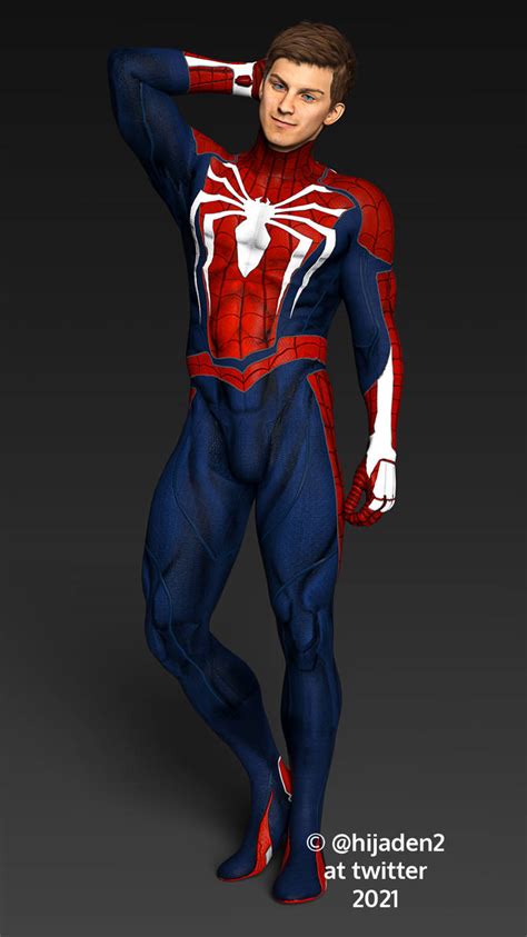 PS5 Version of Peter Parker 01 by Hijaden on DeviantArt