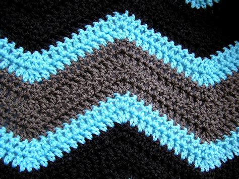 New Chevron Zig Zag Baby Blanket Crochet Knit Afghan Wrap Lap - Etsy