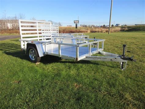 2018 ATC ALL ALUMINUM 6x12 UTILITY TRAILER w/RAMP GATE | Over 150k ...