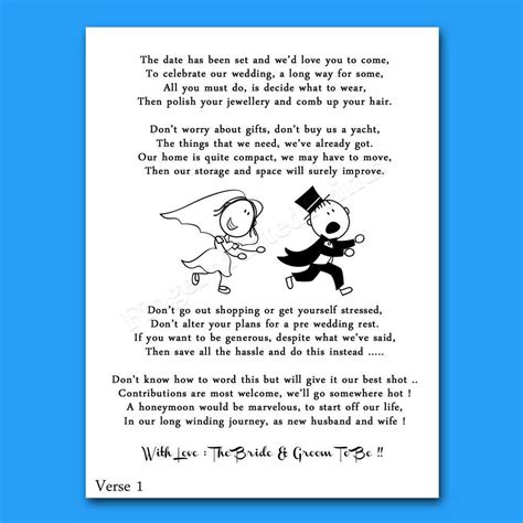 Wedding Cash Money Voucher Request Poems For Invites Cheap & Funny RG2… | Wedding invite wording ...