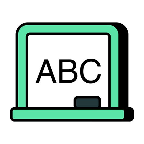 A creative design icon of abc learning 23710189 Vector Art at Vecteezy