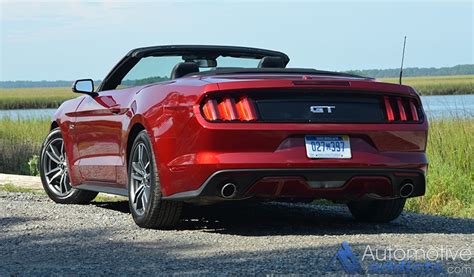 2015 Ford Mustang GT Convertible Review & Test Drive