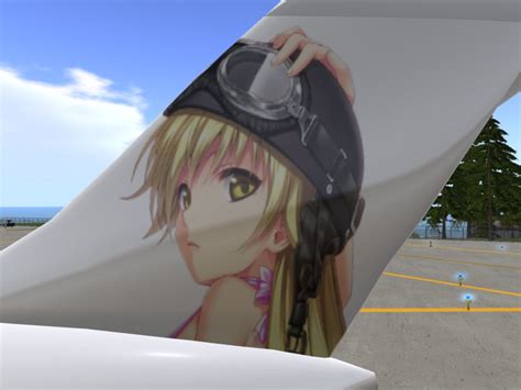 Second Life Marketplace - Anime Pilot DC-9 Plane