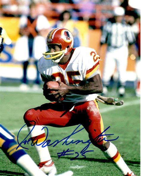 Autographed JOE WASHINGTON 8x10 Washington Redskins Photo - Main Line ...