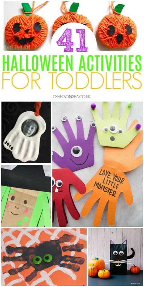 40+ Easy and Fun Halloween Activities for Toddlers | Halloween activities for toddlers ...