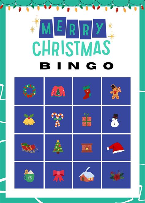 Free printable Christmas bingo card templates | Canva