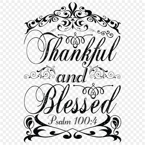 Thankful And Blessed Vector Hd Images, Thankful And Blessed Tshirt ...