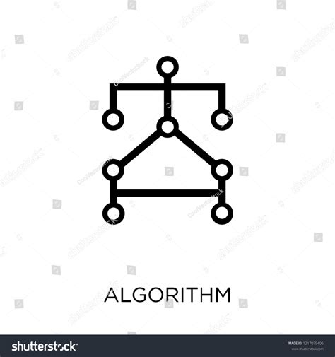 Algorithm Icon Algorithm Symbol Design Programming Stock Vector (Royalty Free) 1217079406 ...