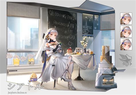 [OC] Seattle Oath Skin : r/AzureLane