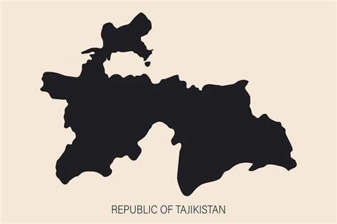 Tajikistan Map Vector Art, Icons, and Graphics for Free Download