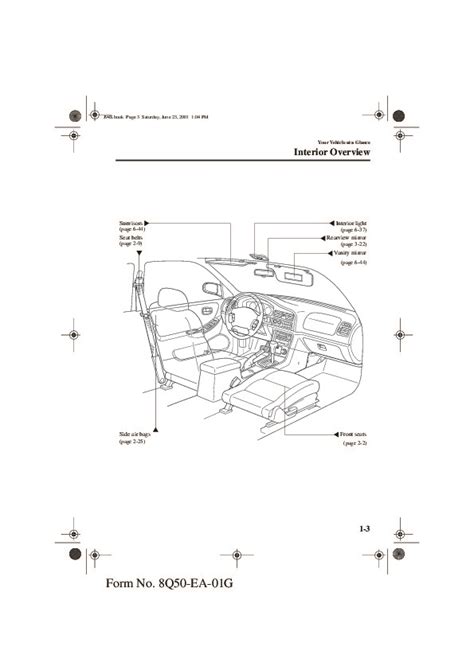 2002 Mazda 626 Owners Manual