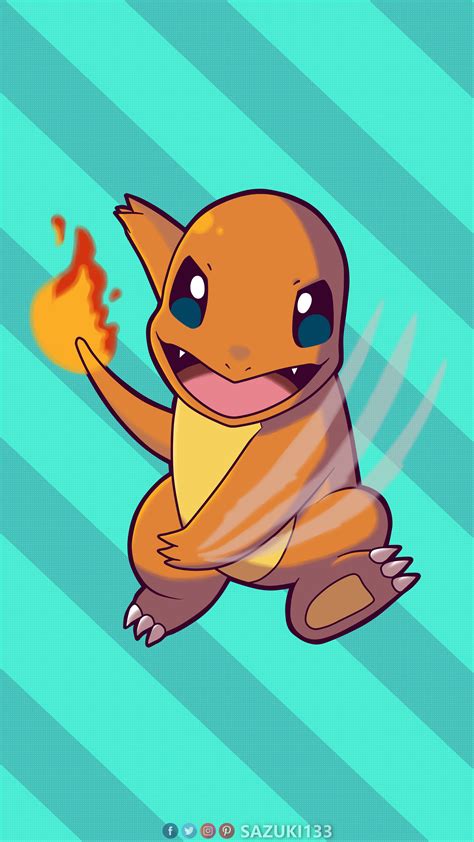 Charmander Wallpaper Phone 2 | Cute pokemon wallpaper, Pokemon painting ...