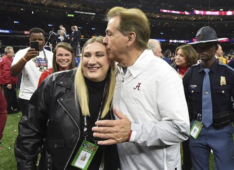 Nick Saban, Lane Kiffin: Nick Saban’s daughter Kristen Saban shows off her special game day ...