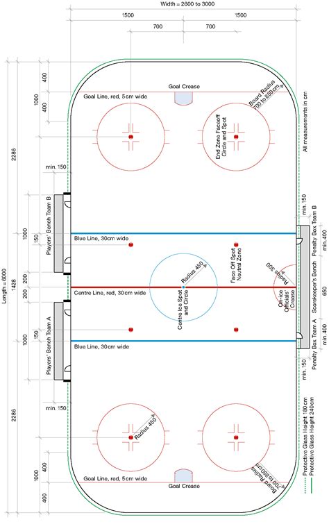 Printable Ice Rink Diagram