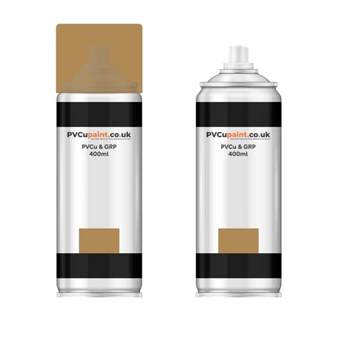 Plaspaint Pro – 400ml Aerosols RAL 1011 Brown Beige – uPVC Paints