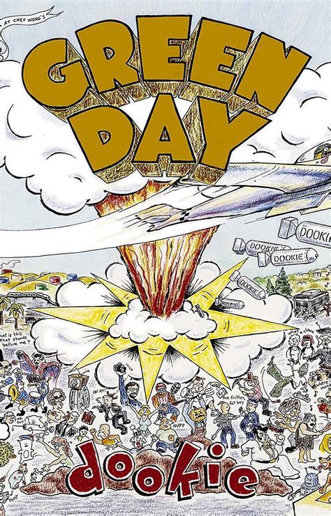 Textile poster Green Day - Dookie buy online