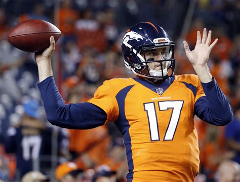 Brock Osweiler comes in for Broncos at QB