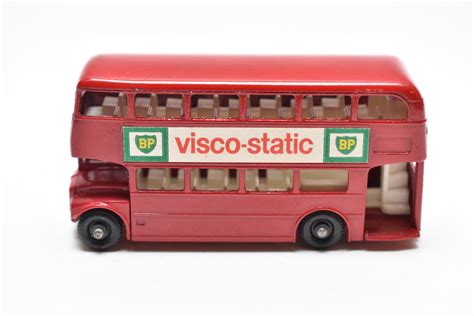 Matchbox Lesney No. 5 London Routemaster Bus, BP Gas, 1960's, made in England Original Vintage ...