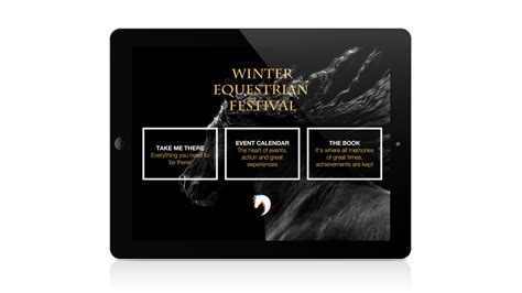 Winter Equestrian Festival on Behance