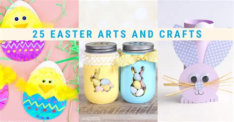 25 Easy Easter Crafts for Kids - Art to Remember