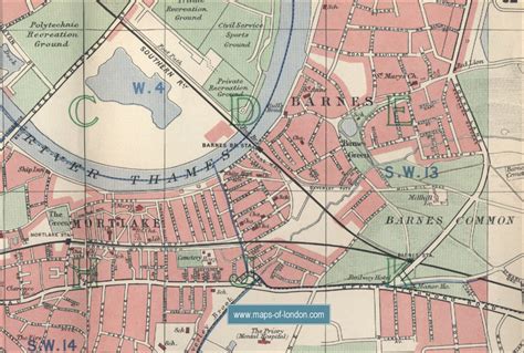 Map of Richmond, London