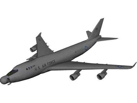 Boeing Airborne Laser YAL-1 3D Model - 3DCADBrowser