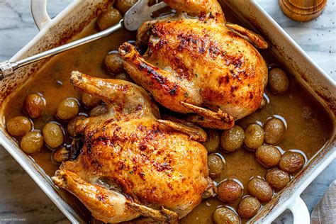 Roasted Cornish Hens Recipe with Grapes – How to Roast Cornish Hen — Eatwell101