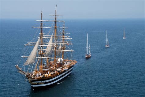 The Amerigo Vespucci Ship Lands in the States