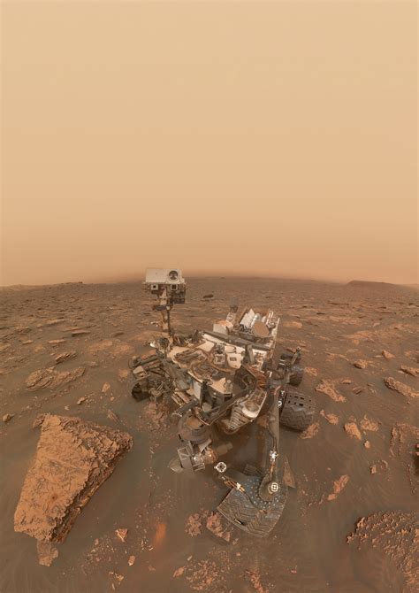 mars-curiosity-rover-selfie - TESLARATI