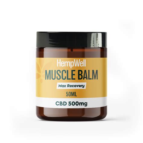 CBD Muscle Balm 500mg - CBD Supermarket