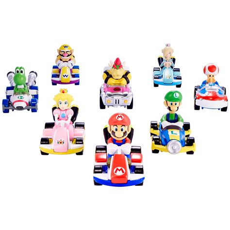 Hot Wheels Mario Kart Replica Die-Cast Vehicle (Character May Vary) - Walmart.com in 2021 | Hot ...