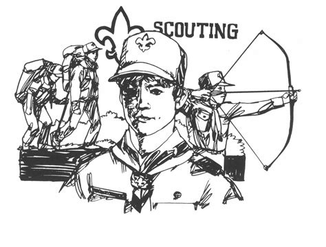 Boy scout silhouette clipart free pictures – Clipartix