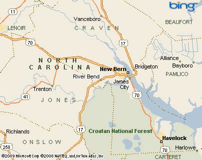 Where is River Bend, North Carolina? see area map & more