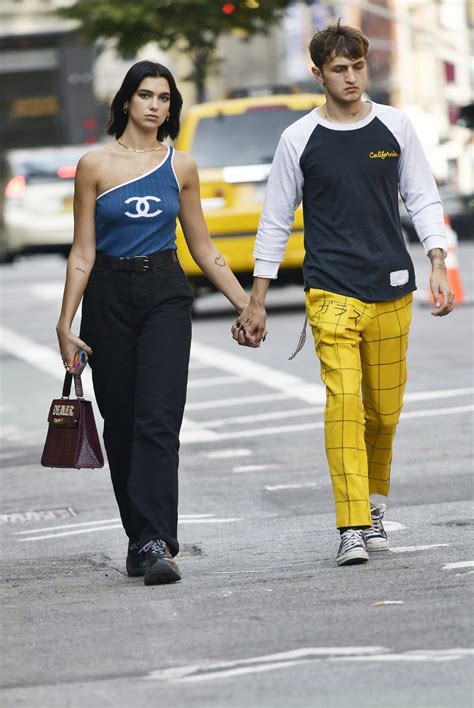 Dua Lipa and Anwar Hadid Bring California Couple Style to the East Coast | Fashion couple ...