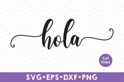 Hola Svg Hello SVG Welcome Svg Front Door Sign SVG - Etsy