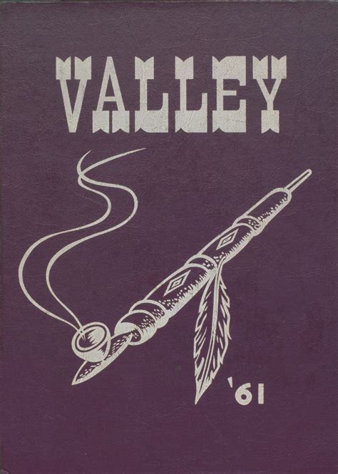 1961 yearbook from Valley High School from Lucasville, Ohio for sale