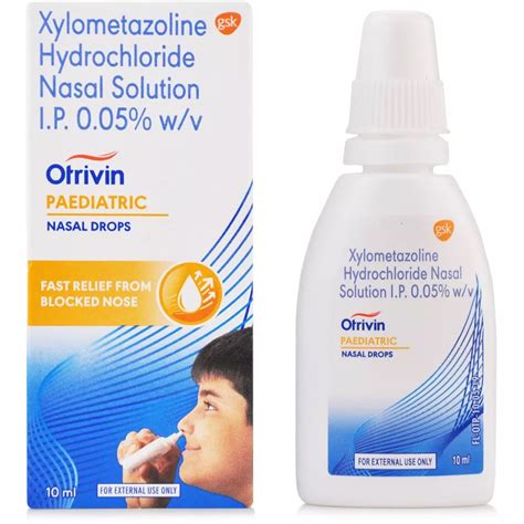 Otrivin Paediatric Nasal Spray (10ml) | Buy on Healthmug