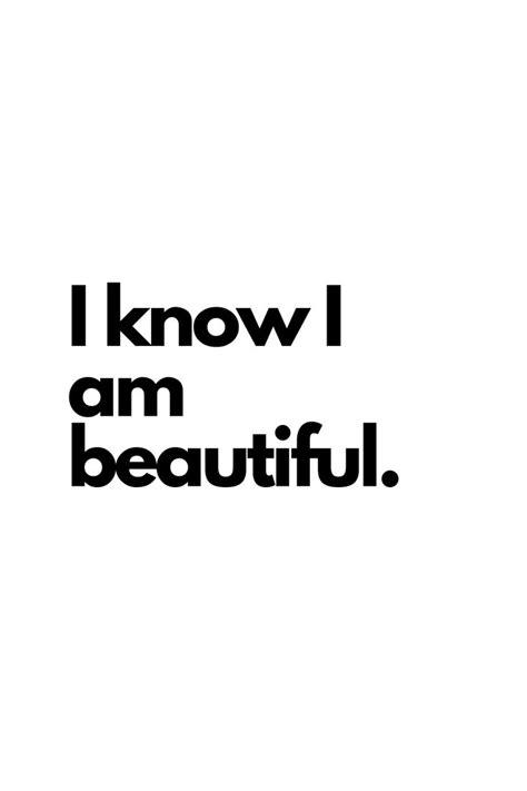 Beauty Affirmations | Inspirational quotes, Positive quotes, Positive self affirmations