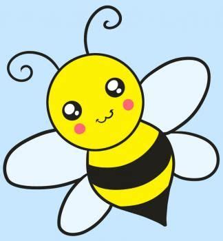 Bee Drawing For Kids - Element