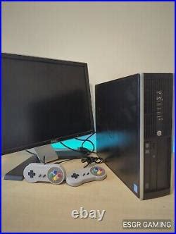 Batocera Retro Gaming PC + Windows PC Dual Frontend Boot! FULL SET with Monitor | Retro Games ...