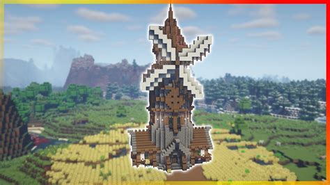 Minecraft Windmill Design