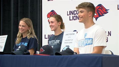 Three Lincoln Lions Sign To Play Division I Sports | ABC6